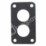 Прокладка карбюратора /2108/ нижн. паронит (Квадратис)