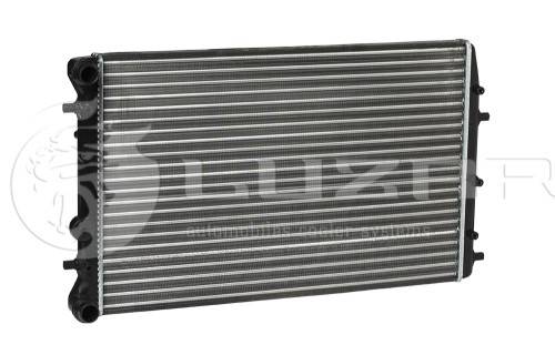 Радиатор основ. алюм. Skoda Fabia (99-) A/C+ (Luzar)
