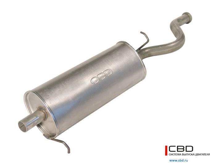 Глушитель /1119/ хетчбэк нерж.