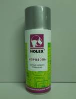 Эмаль термостойкая серебристая HOLEX 520мл аэрозоль