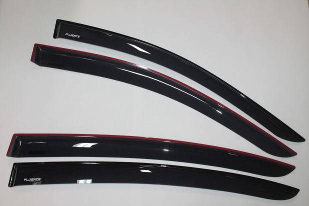 Дефлектор окон (ветровики) Renault Fluence /с 2010 г./ (VAD)