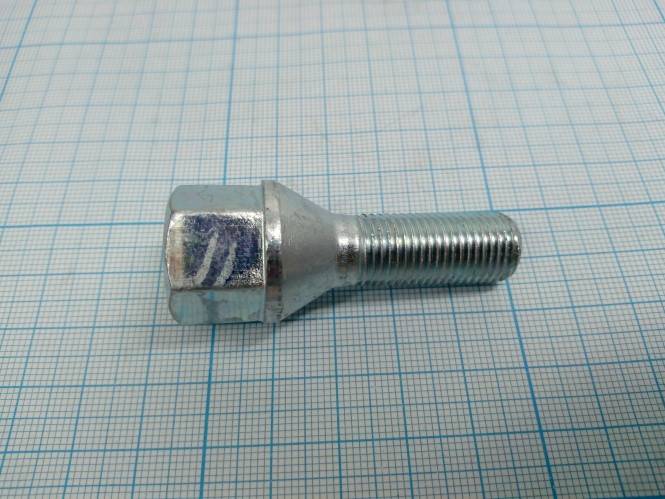 Болт колеса для ВАЗ 2112 с/о (М12х1,25х30,5) ключ 19 (Белзан)