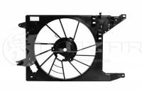 Рамка (диффузор) вентилятора радиатора охлаждения Logan 08--, Largus 12-- с кондиц. (Luzar) Рамка (диффузор) вентилятора радиатора охлаждения Logan 08--, Largus 12-- с кондиц. (Luzar)