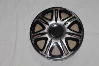 Колпак колеса R14 Наскар Super Silver (в мешке 5 упак)