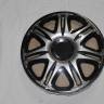 Колпак колеса R14 Наскар Super Silver (в мешке 5 упак)