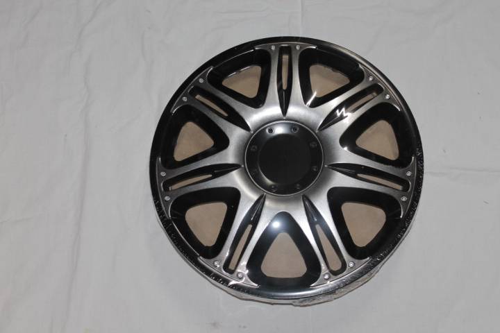 Колпак колеса R14 Наскар Super Silver (в мешке 5 упак)