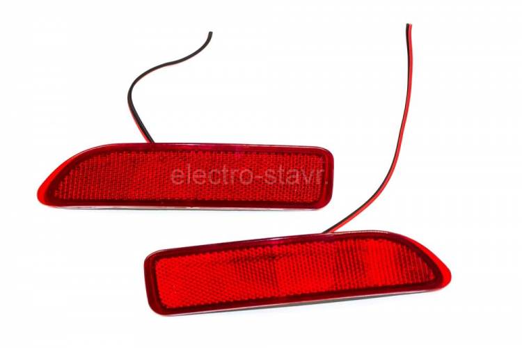 Катафот заднего бампера Lada Largus Renault Logan светодиод.