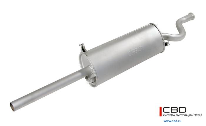 Глушитель /21099/ закатной (CBD)