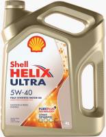 Масло моторное Shell Helix Ultra PurePlus 5W40 SN/CF A3/B3 A3/B4 (4л.) синт. (бенз, диз.)