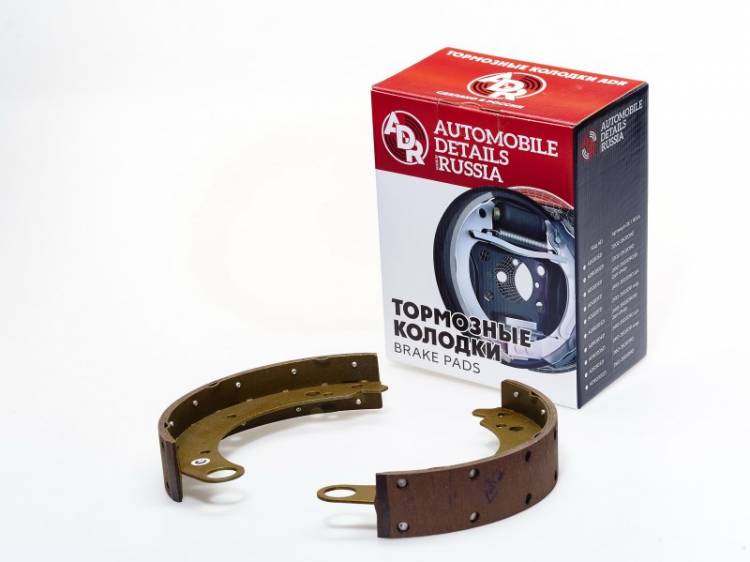 Колодка торм. /УАЗ 469, 3160/ задн. длин. накладка (ADR)