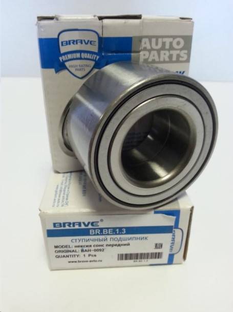 Подшипник ступицы Daewoo Nexia Lanos Espero Lacetti 16кл. перед. (Brave)