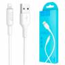 Дата-кабель универ. lightning USB /Iphone/ 1 м белый (HOCO.)