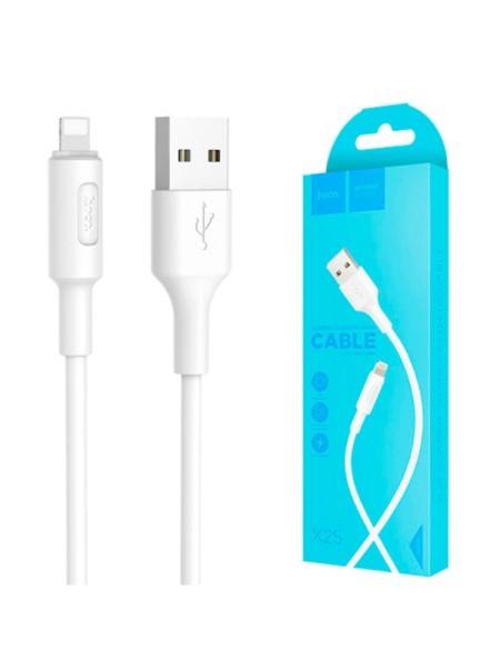 Дата-кабель универ. lightning USB /Iphone/ 1 м белый (HOCO.)