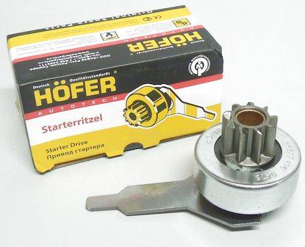 Бендикс стартера ГАЗ ЗМЗ-406 9 зубьев (Hofer)