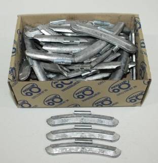 Грузик набивной на штампованный диск (St) 70г (50 шт) (РосБаланс)