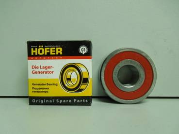Подшипник генератора ЗМЗ 402, УАЗ передний (Hofer)