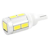 Лампа габарит. 12V W5W T10 10 SMD без цок. W2.1x9.5d (2 шт)