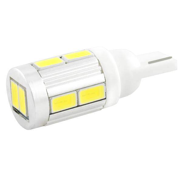 Лампа габарит. 12V W5W T10 10 SMD без цок. W2.1x9.5d (2 шт)