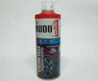 Антикоррозийное покрытие (Color Flex) Жидкая резина KUDO KU-5504 520мл красный 20376