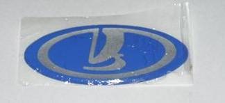 Эмблема руля /1118/ большая синяя (Сызрань)