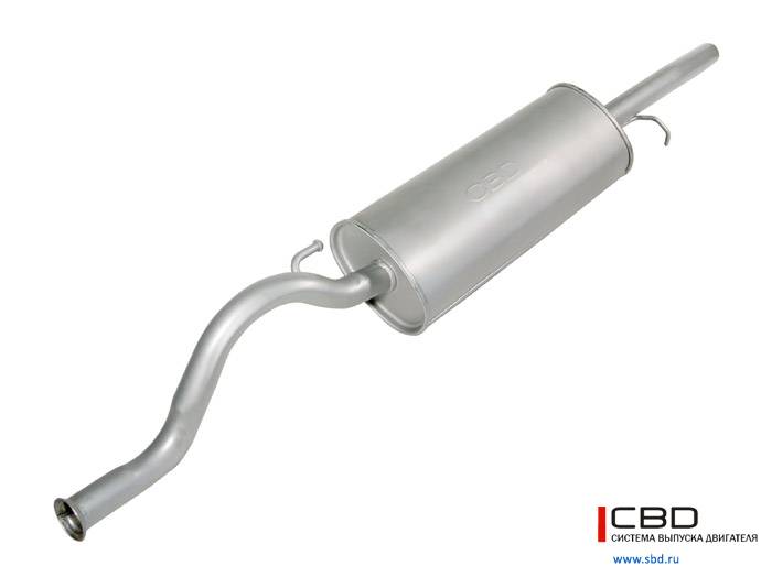 Глушитель /2110-2111/ дв. 1.6 (CBD)