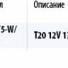 Лампа светодиод. 12V T20/5 бесцок. 13 диодов SMD белая (W21/5W) (МАЯК) (Маякавто)
