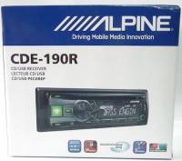 ALPINE Проигрыватель CDE-190R CD/MP3, USB, AUX