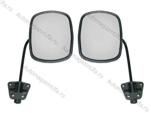 Зеркало боковое УАЗ-469 левое+правое полулюкс (13381)