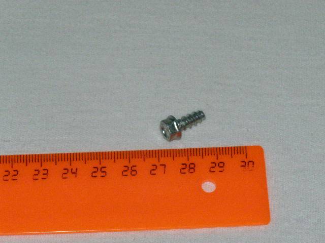 Саморез ф4,9*10 с буртиком под.ключ 7 (уп.10 шт.) (БелЗАН)