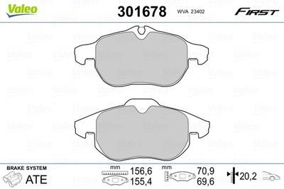 Колодка торм. Opel Astra H Opel Vectra C (Z02) 1.6 перед.