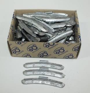 Грузик набивной на штампованный диск (St) 80г (50 шт) (РосБаланс)