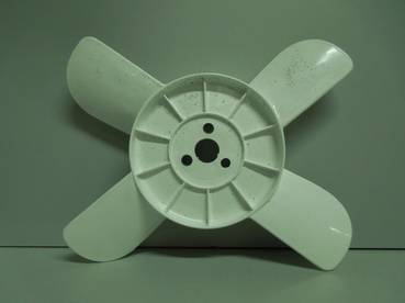 Крыльчатка вентилятора охлаждения радиатора ВАЗ 2101-07 4-х лопастная (Avtoplast) (Автопласт)