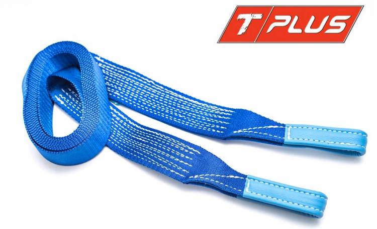 Строп динамический (трос рывковый) (4,5 т) 6м. / петли (Tplus)