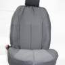Чехлы на сиденье /Lada X-Ray/ Жаккард серый (разд. зад. спинка) (TREND NEW)