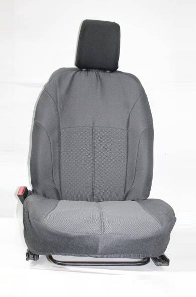 Чехлы на сиденье /Lada X-Ray/ Жаккард серый (разд. зад. спинка) (TREND NEW)