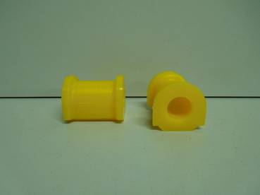 Втулка стабилизатора перед. ВАЗ 1118 Калина, 2170 Приора полиуретан желтый из 2шт (Балаково Запчасть) (CS-20)