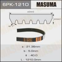 Ремень поликлиновый 6PK1210 Masuma