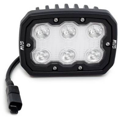 Фара доп. Off-road Prolight SL-1805A светодиодная 6 диодов CREE 12/24V 30W 2958LM 6000K 137x69x100мм + WR-01 (AVS)