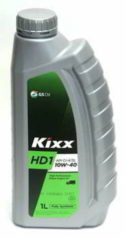 ГСМ Масло Kixx HD1 10W40 CI-4 (1л.) диз. синт.
