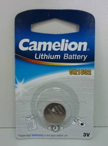 Элемент питания (батарейка) CAMELION CR1632 BL-1 (10)