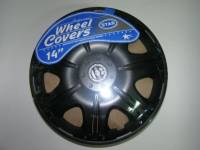 Колпак колеса R14 Опус черный (в мешке 4 упак)