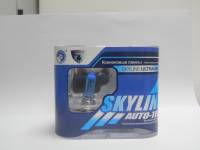 Лампа галогеновая " SKYLINE" H1 12V55W (ULTRA-WHITE 3800K) комп. 2шт (TORINO)