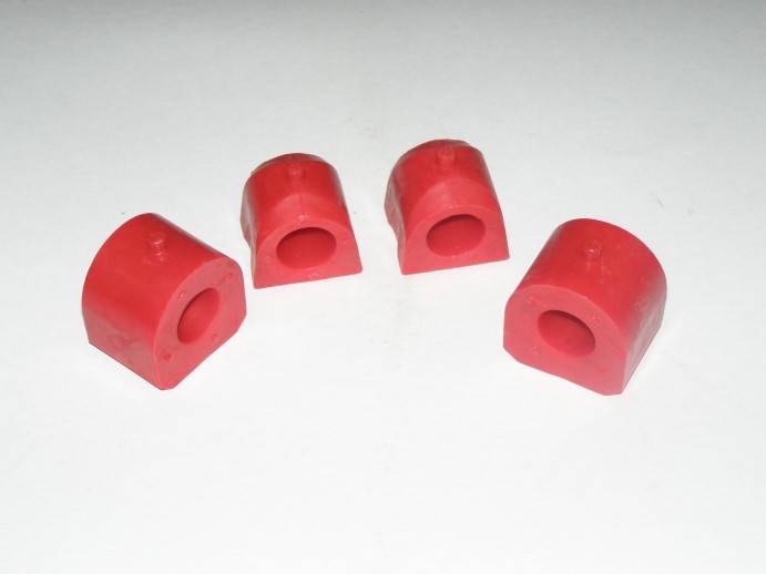 Втулка стабилизатора /2121/ (4 шт) полиуретан (красный) (Форвард)