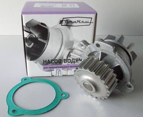 Насос водяной (помпа) ВАЗ 2190 Гранта аллюм в сборе (Птимаш)