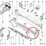 Бампер Renault Kongoo II задн. с 2008 г.