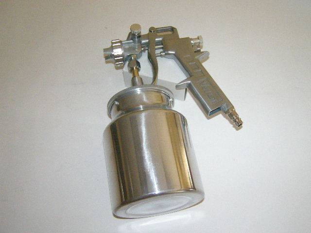 Краскопульт нижний бачок 1,5 мм 1000 мл. (VOYLET)