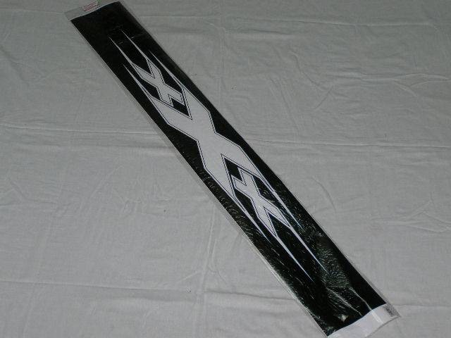 Наклейка лоб. стекла /2101-09/ XXX (165х1300) черный/белый (A-STICKER)