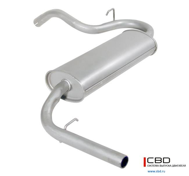 Глушитель /21213, 2131/ (CBD)