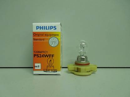 Лампа 12V PS24W (PG20/3) (PHILIPS) (10)