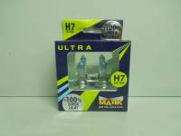 Лампа МАЯК УЛЬТРА NEW набор 2шт H7-12- 55 +100% Super Light (супер-яркая) (Маякавто)